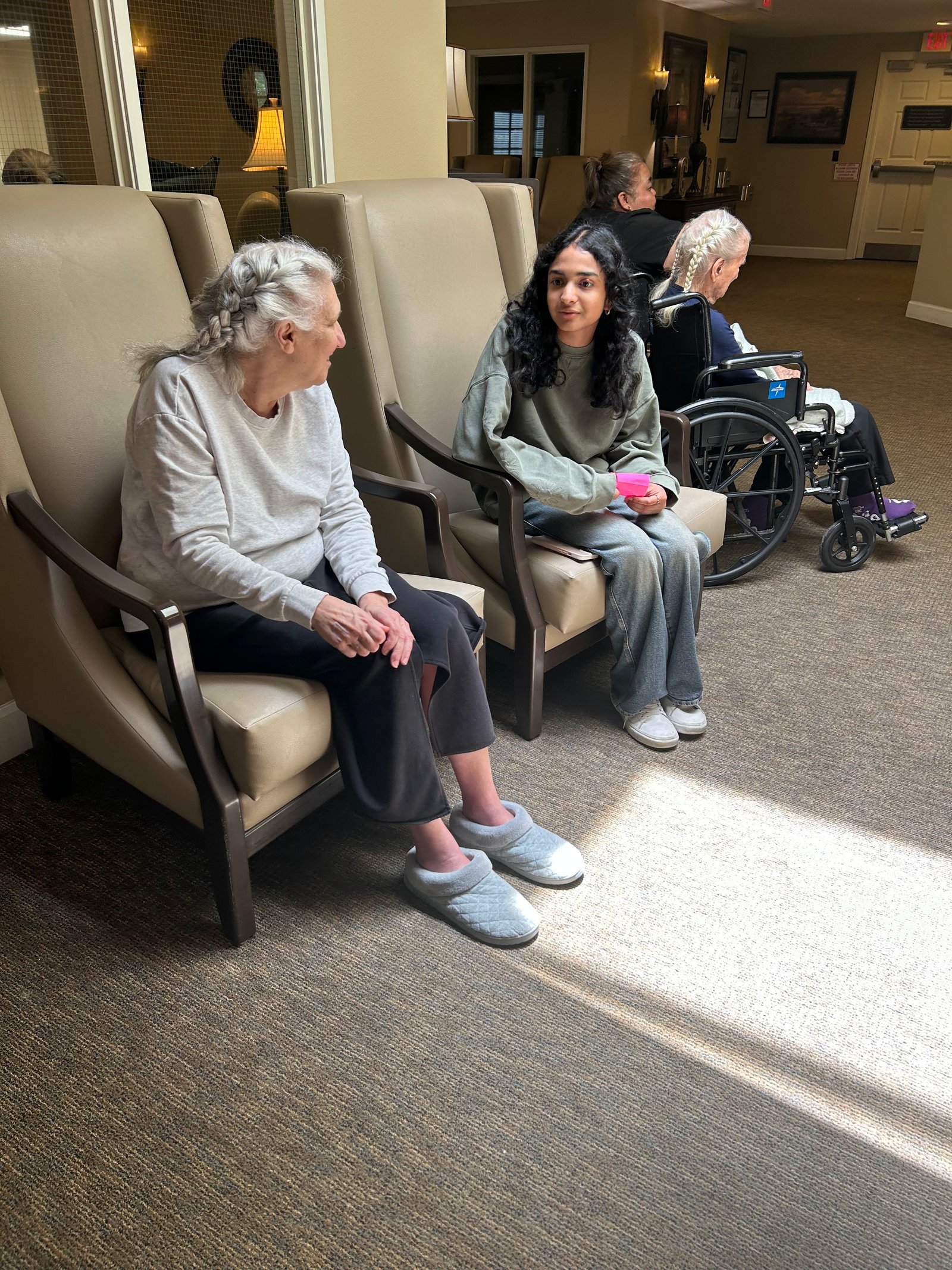 Volunteer visit